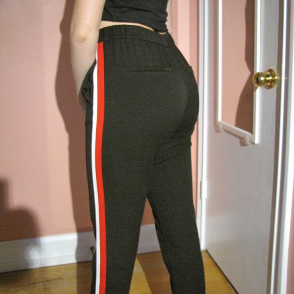 ZARA TROUSERS WITH SIDE STRIPE - Picture 4 of 4